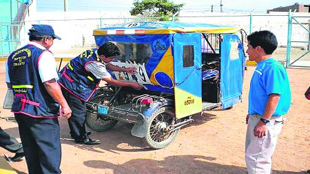 Independencia: Multarán a mototaxistas no autorizados 