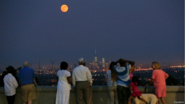 Superluna en Nueva York