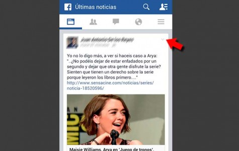 Guarda noticias de Facebook para más tarde