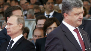 Putin, Poroshenko