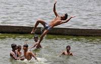 Ola de calor en India