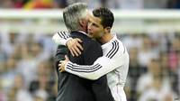 Carlo Ancelotti y Cristiano Ronaldo