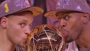 Los Golden State Warriors celebran su triunfo