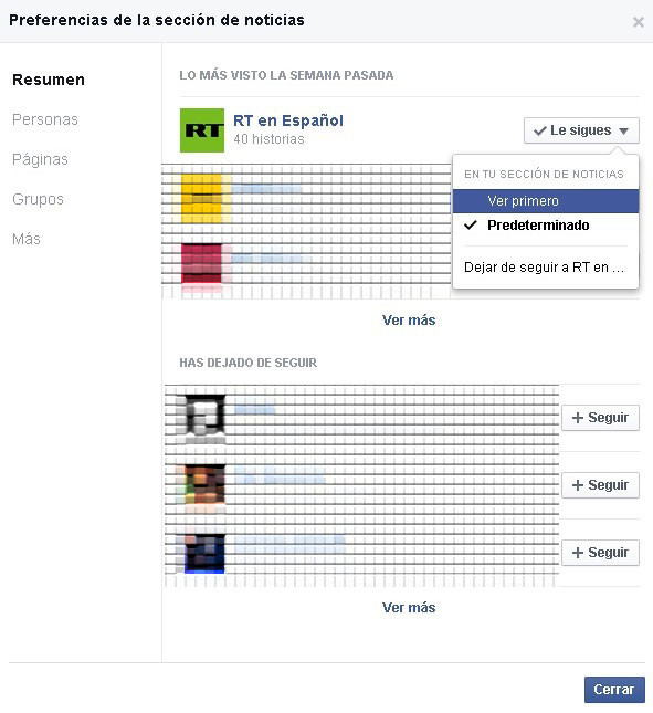 Conozca cómo tener el control de sus noticias en Facebook en segundos