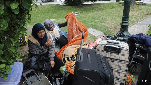 Refugiados sirios en Montevideo