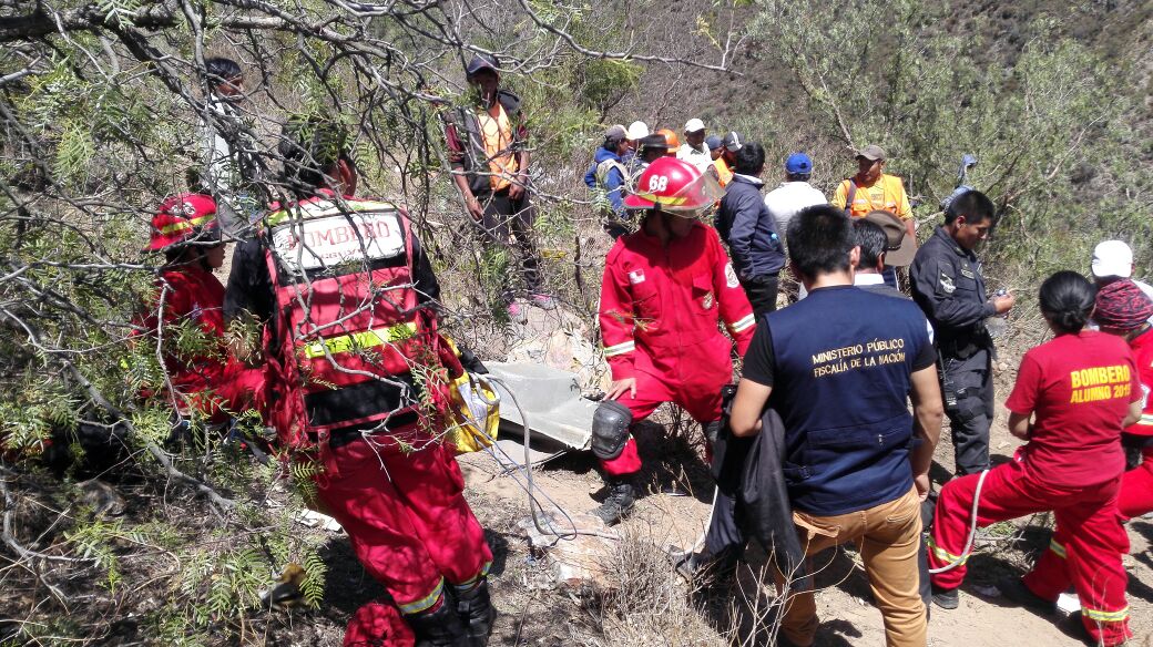 Rescate de policías heridos. 