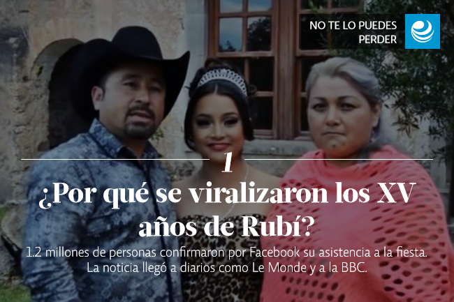 ¿Por qué se viralizaron los XV años de Rubí?