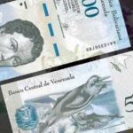 Billete de 500 bolívares. Foto Twitter Telesur