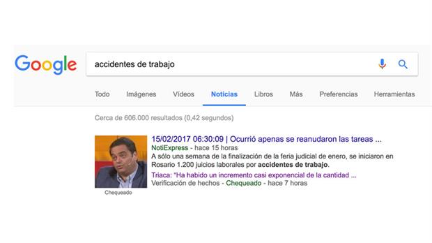 Chequeado es uno de los sitios de verificación de datos que está presente en la iniciativa de Google Noticias para combatir las noticias falsas