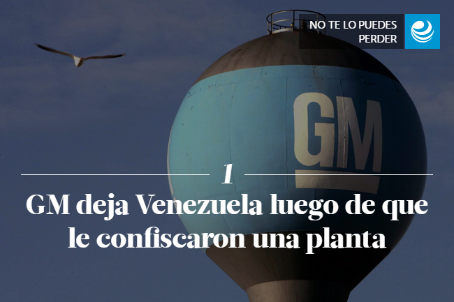 GM deja Venezuela luego de que le confiscaron una planta