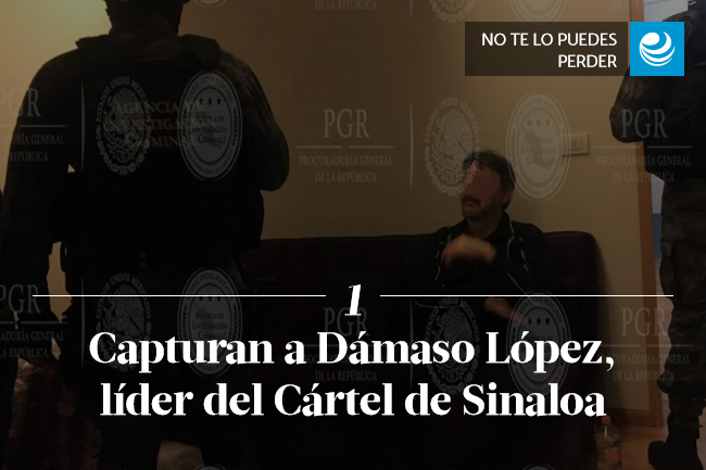 Capturan a Dámaso López, líder del Cártel de Sinaloa