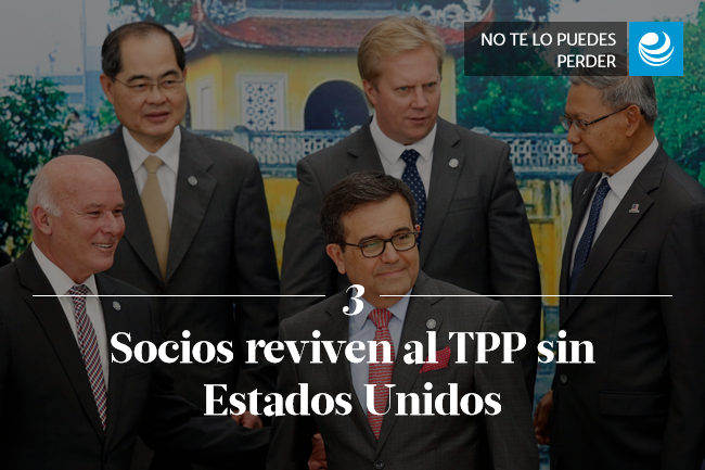 Socios reviven al TPP sin Estados Unidos