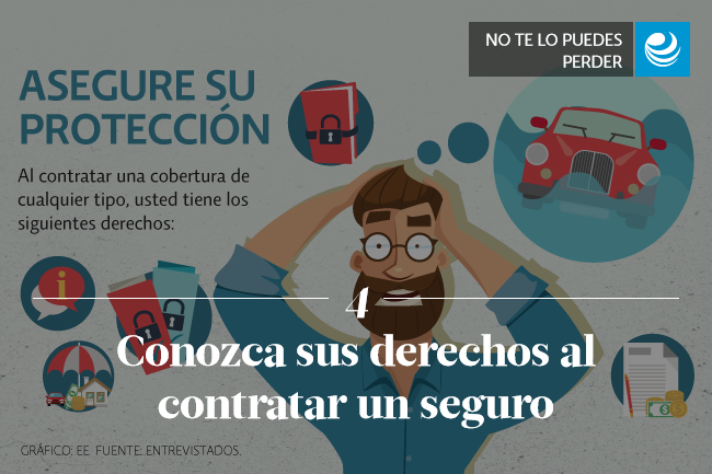 Conozca sus derechos al contratar un seguro