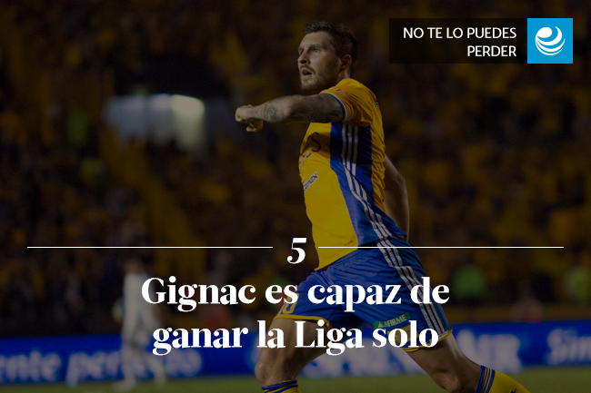 Gignac es capaz de ganar la Liga solo