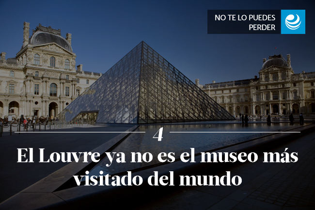 El Louvre ya no es el museo más visitado del mundo