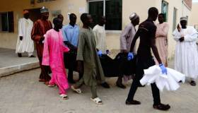 [FOTOS] Nigeria: Mujer se hizo estallar en un edificio por orden de Boko Haram