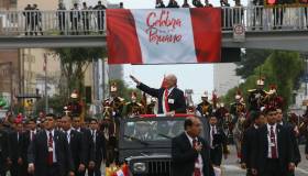 La participación de Pedro Pablo Kuczynski en la Gran Parada y Desfile Militar [Fotos]