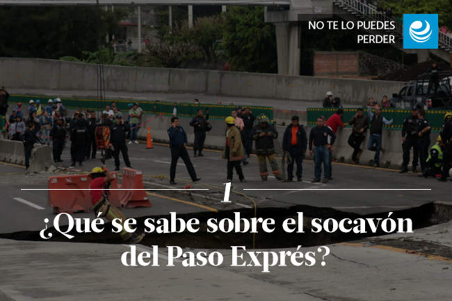 ¿Qué se sabe sobre el socavón del Paso Exprés?