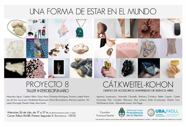 Proyectos de joyería argentina no convencional, de paso por Europa