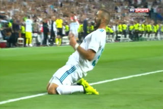Benzema sentencia marcando un golazo en la Supercopa de España