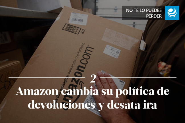 Amazon cambia su política de devoluciones y desata ira