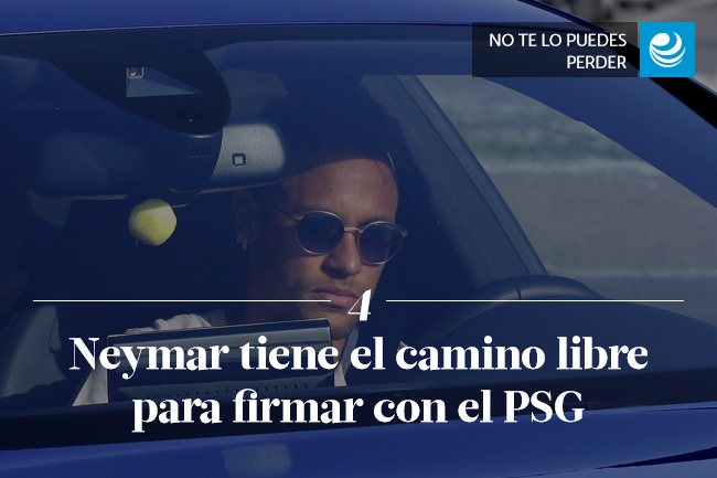 Neymar tiene el camino libre para firmar con el PSG