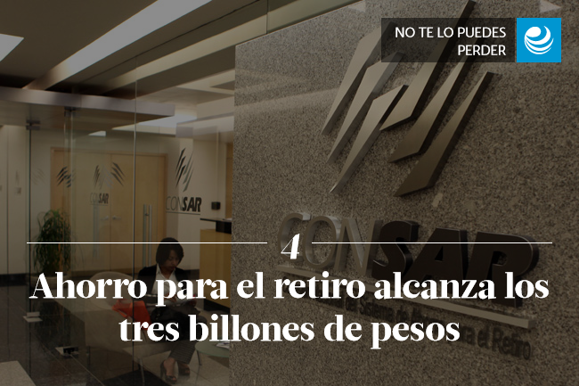 Ahorro para el retiro alcanza los tres billones de pesos<br />
