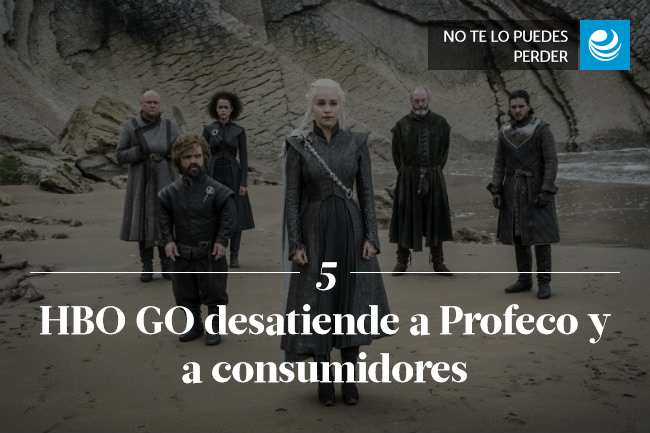 HBO GO desatiende a Profeco y a consumidores