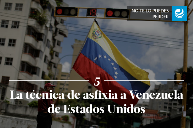 La técnica de asfixia a Venezuela de Estados Unidos