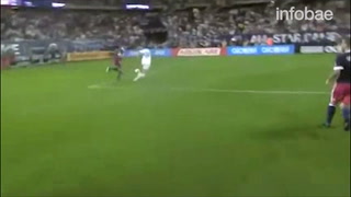 El futuro ya llegó: filmaron un partido del Real Madrid desde la cabeza del árbitro