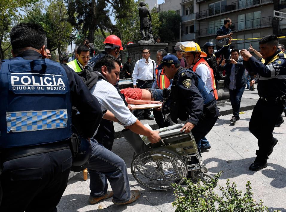 Algunas personas se han reportado heridas y est&aacute;n siendo asistida...