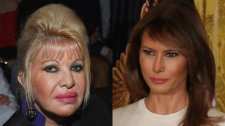 Ivana Trump y Melania Trump