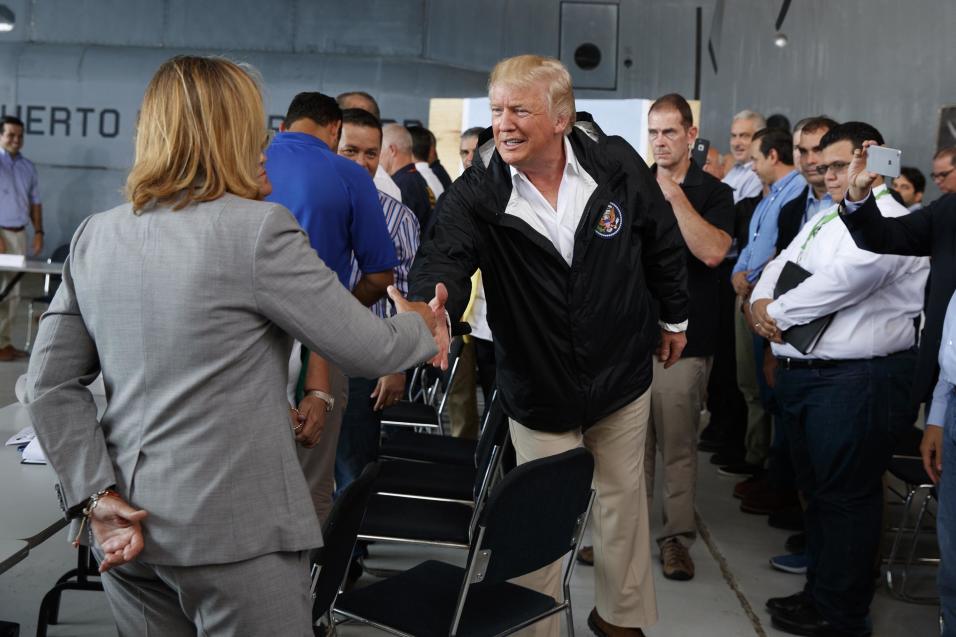 El presidente estadounidense Donald Trump lleg&oacute; este martes a Pue...