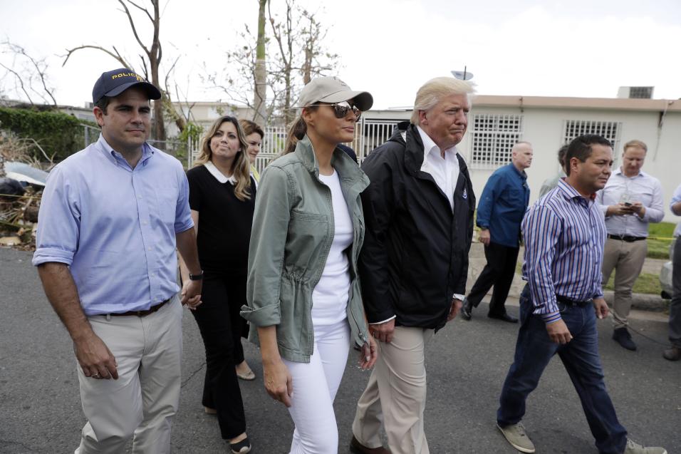 El presidente estadounidense Donald Trump lleg&oacute; este martes a Pue...