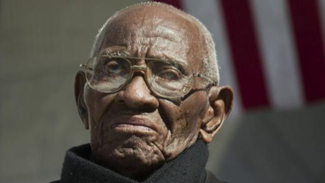 Richard Overton served decades ago, during the Second World War.