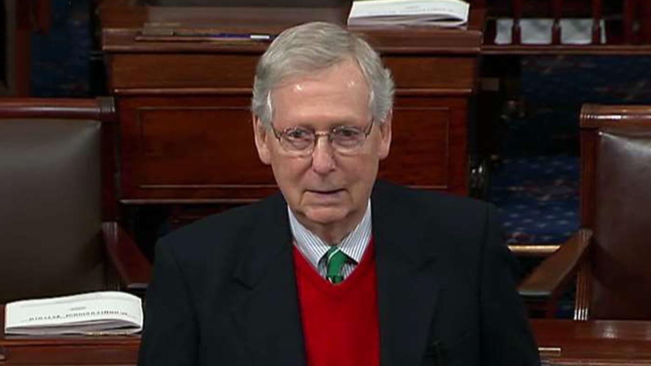 McConnell: A negotiated solution needs to have 60 votes in the Senate, a majority in the House and the president’s signature