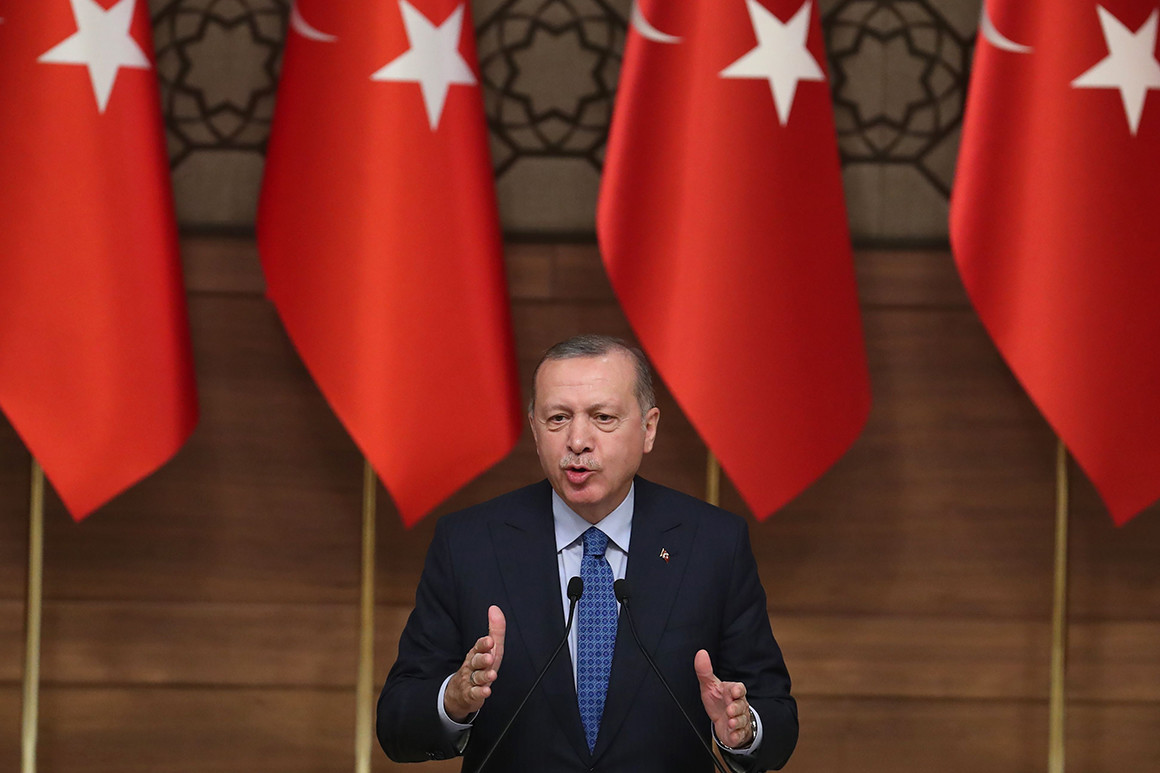 Turkish President Recep Tayyip Erdogan is pictured. | Getty Images