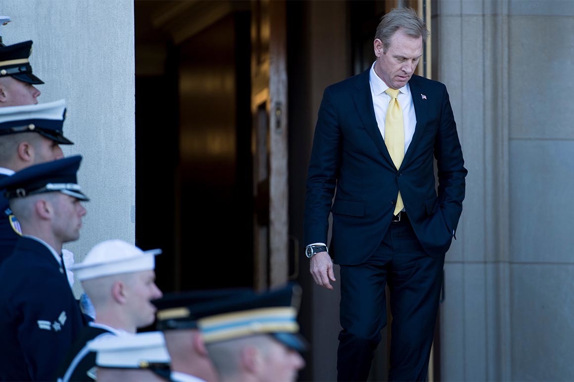 Deputy Secretary of Defense Patrick Shanahan